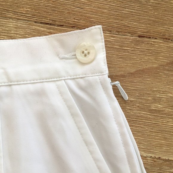 CUTTER & BUCK Womens Pleated A Line Tennis Golf Skirt White Black Stripe Size 4 - Picture 3 of 5